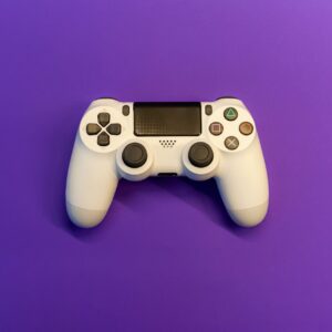 White Sony PS-4 Joystick