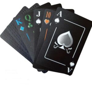 Black Gold Foil Playing Cards